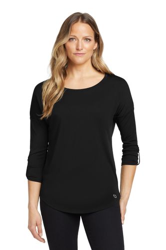 OGIO Women's Gravitate Scoop 3/4-Sleeve. LOG141 image thumbnail