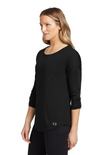 OGIO Women's Gravitate Scoop 3/4-Sleeve. LOG141 image thumbnail