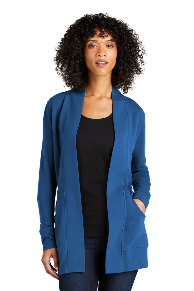 Port Authority Women's Microterry Cardigan. LK825 primary image