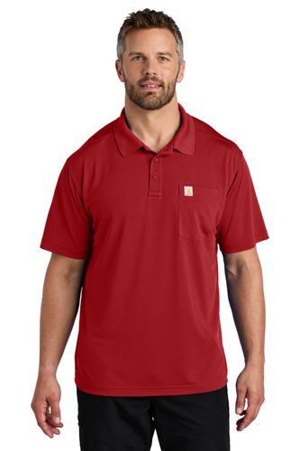 Carhartt Force Snag-Resistant Pocket Polo. CT106880 image thumbnail