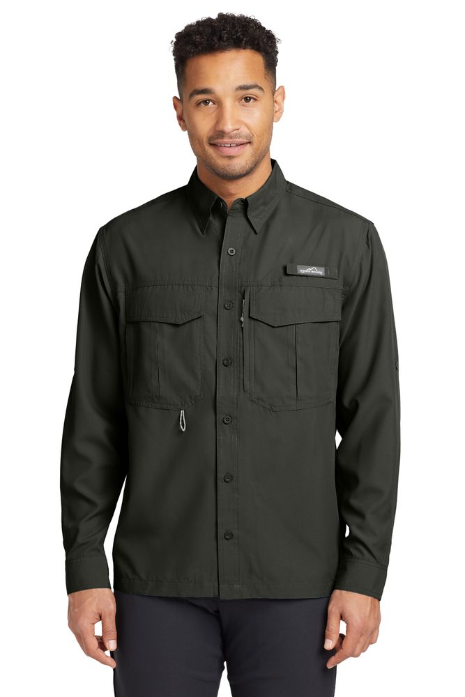 Eddie Bauer - Long Sleeve Performance Fishing Shirt. EB600 primary image