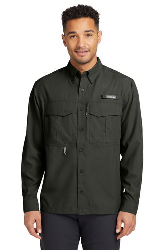 Eddie Bauer - Long Sleeve Performance Fishing Shirt. EB600 image thumbnail