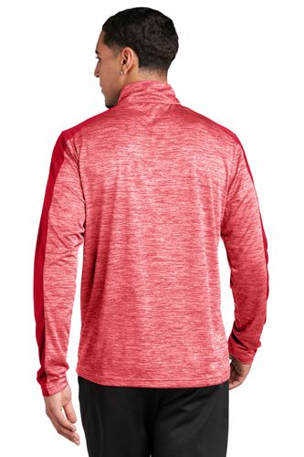 Sport-Tek PosiCharge Electric Heather Colorblock 1/4-Zip Pullover. ST397 image thumbnail