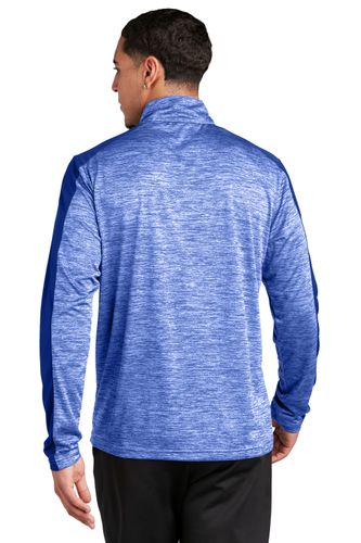 Sport-Tek PosiCharge Electric Heather Colorblock 1/4-Zip Pullover. ST397 image thumbnail