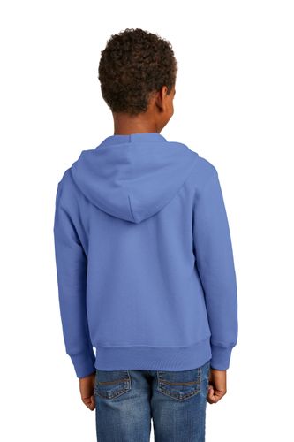 Port & Company Youth Core Fleece Full-Zip Hooded Sweatshirt. PC90YZH image thumbnail