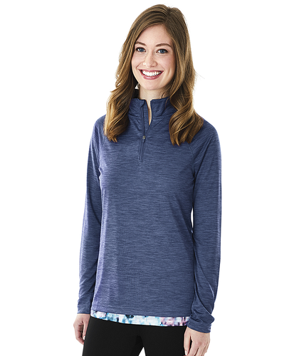 Women's Space Dye Performance Pullover. 5763 image thumbnail