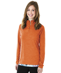 Image of Women's Space Dye Performance Pullover. 5763