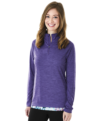 Women's Space Dye Performance Pullover. 5763 image thumbnail