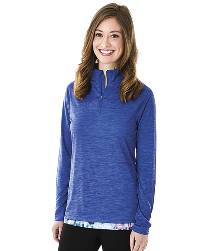 Women's Space Dye Performance Pullover. 5763 image thumbnail