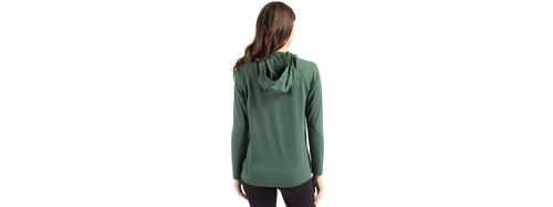 Cutter & Buck Coastline Epic Comfort Eco Recycled Women's Hooded Shirt. LCK00184 image thumbnail