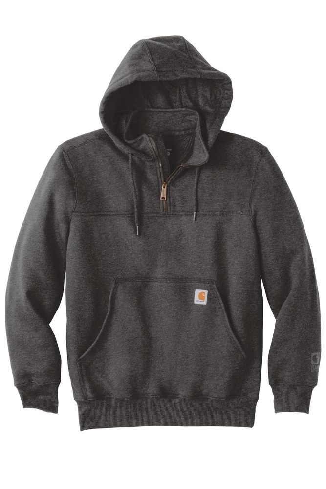 Carhartt Rain Defender Paxton Heavyweight Hooded Zip Mock Sweatshirt. CT100617 primary image