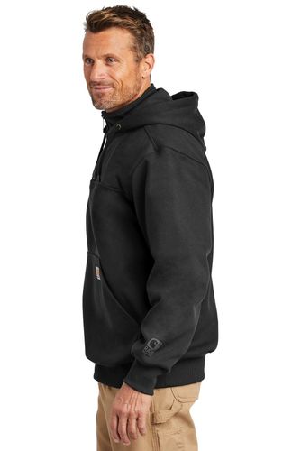 Carhartt Rain Defender Paxton Heavyweight Hooded Zip Mock Sweatshirt. CT100617 image thumbnail