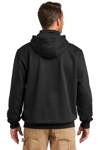 Carhartt Rain Defender Paxton Heavyweight Hooded Zip Mock Sweatshirt. CT100617 image thumbnail