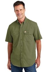 Image of Carhartt Force Solid Short Sleeve Shirt CT105292