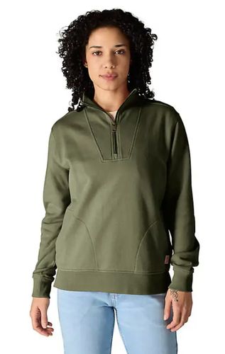 Women's Carhartt Tencel Fiber Series Relaxed Fit Half-zip Sweatshirt. 106451 image thumbnail