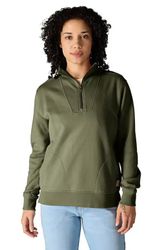 Image of Women's Carhartt Tencel Fiber Series Relaxed Fit Half-zip Sweatshirt. 106451