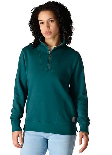 Women's Carhartt Tencel Fiber Series Relaxed Fit Half-zip Sweatshirt. 106451 image thumbnail