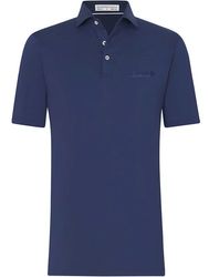 Image of Holderness & Bourne Men's Navy Polo- navy logo