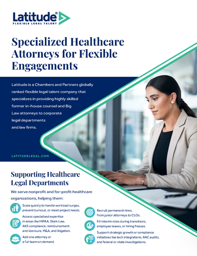 Latitude for Legal Teams in Healthcare (Pack of 25) image thumbnail