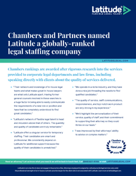 Image of Chambers and Partners Client Quotes (Pack of 25)