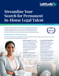 Image of Direct-Hire Placements for Legal Departments (Pack of 25)