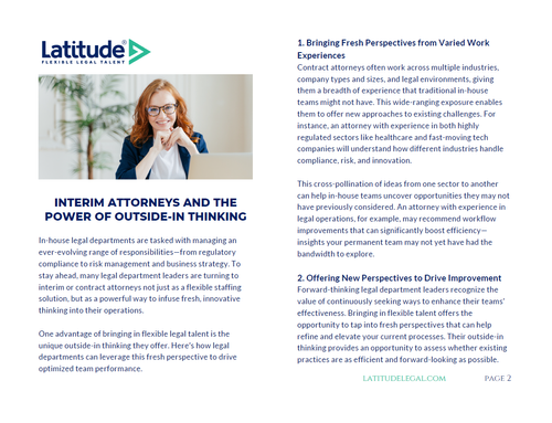 Interim Attorneys Brochure (Pack of 25) image thumbnail