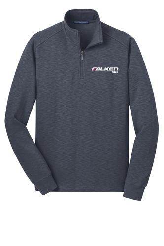 Port Authority® Slub Fleece 1/4-Zip Pullover image thumbnail