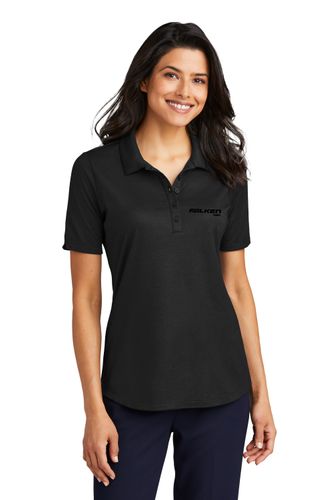 Port Authority® Ladies Fine Pique Blend Polo image thumbnail
