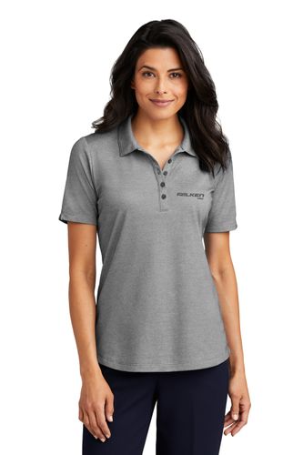 Port Authority® Ladies Fine Pique Blend Polo image thumbnail