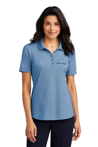 Port Authority® Ladies Fine Pique Blend Polo image thumbnail