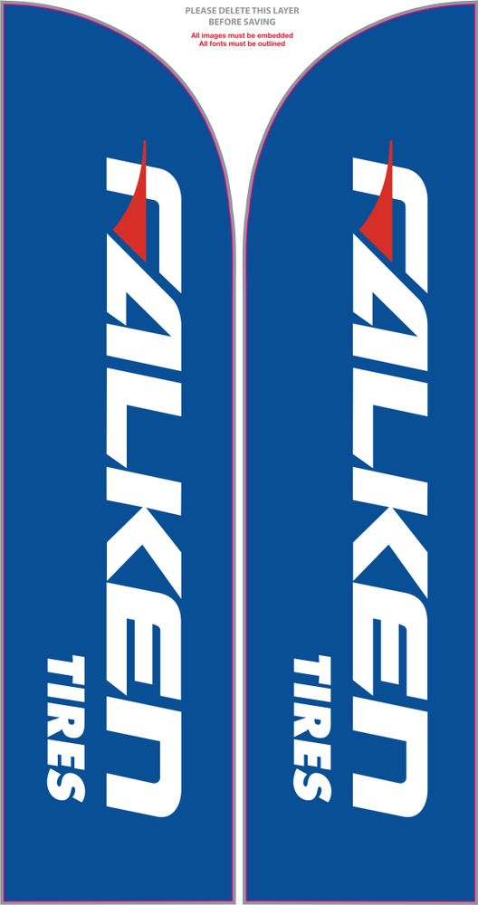 13' Feather Flag primary image
