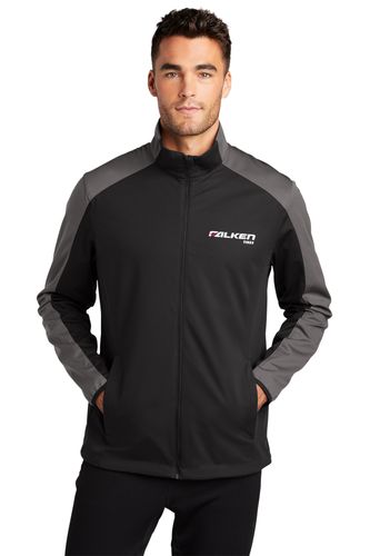 Port Authority® Active Colorblock Soft Shell Jacket image thumbnail