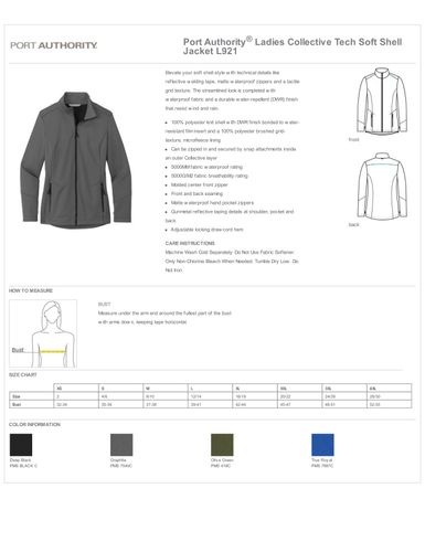 Port Authority Ladies Collective Tech Soft Shell Jacket image thumbnail