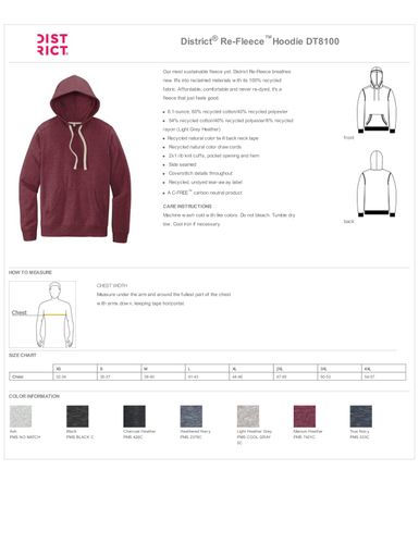 District Re-Fleece Hoodie image thumbnail