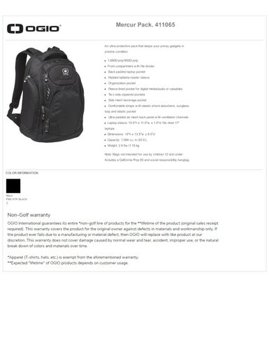 OGIO - Mercur Pack image thumbnail