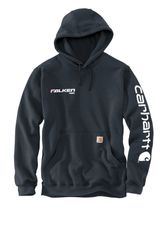 Image of Carhartt Midweight Hooded Logo Sweatshirt 