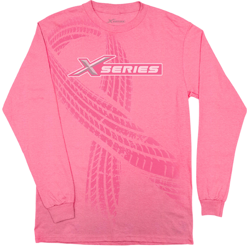 XSERIES PINK BUTTERWASH LONG SLEEVE TEE image thumbnail