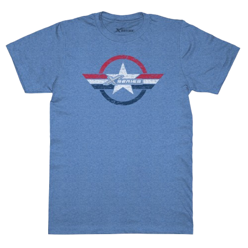 XSERIES BLUE MILITARY SHORT SLEEVE TEE image thumbnail