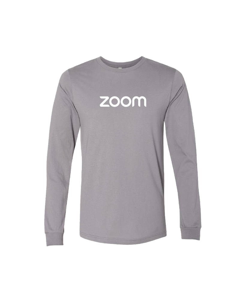 Unisex Jersey Long Sleeve Tee - Grey primary image