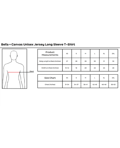 Unisex Jersey Long Sleeve T-Shirt (Royal) image thumbnail