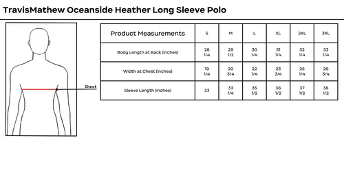 TravisMathew Oceanside Long Sleeve Polo - Men's image thumbnail