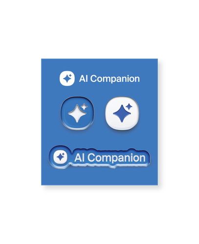 Image of AI Companion Lapel Pin Set