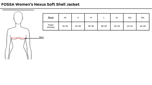 Fossa Women's Nexus Soft Shell Jacket (Black) image thumbnail