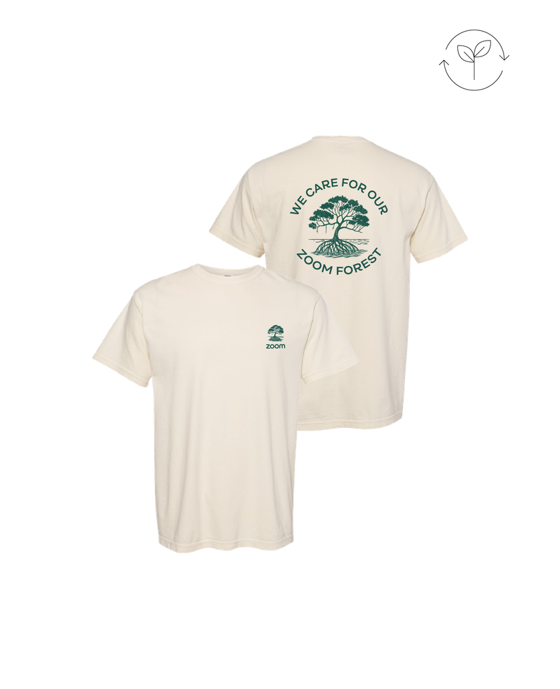 Zoom Forest Unisex Tee - Ivory primary image