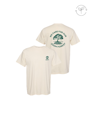 Image of Zoom Forest Unisex Tee - Ivory