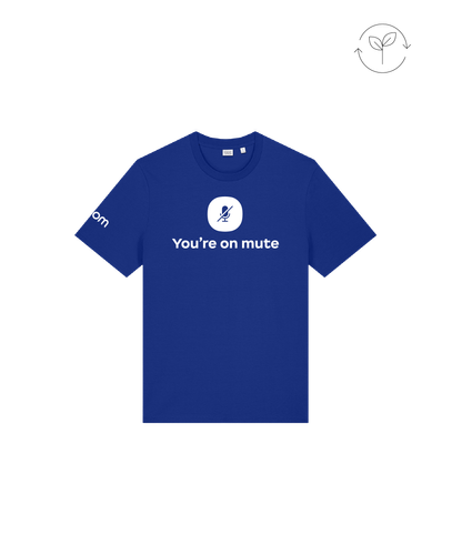 Image of YOM Unisex Organic Cotton T-Shirt - WORKER BLUE