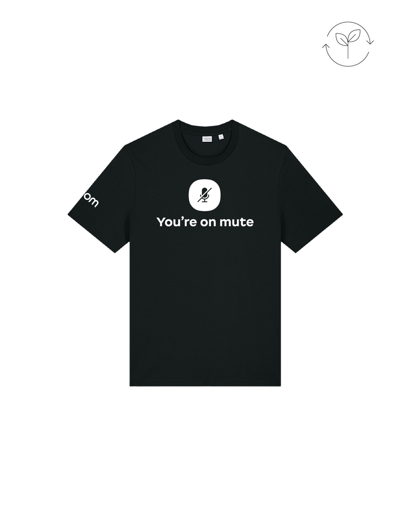 YOM Unisex Organic Cotton T-Shirt - BLACK primary image