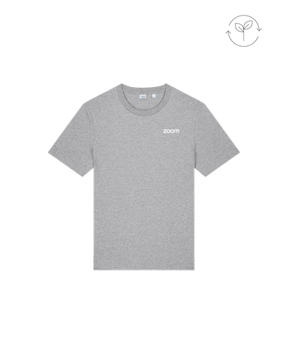 Image of FLC Unisex Organic Cotton T-Shirt - HEATHER GREY