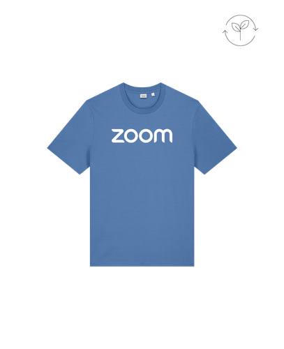 Image of Unisex Organic Cotton T-Shirt - BRIGHT BLUE