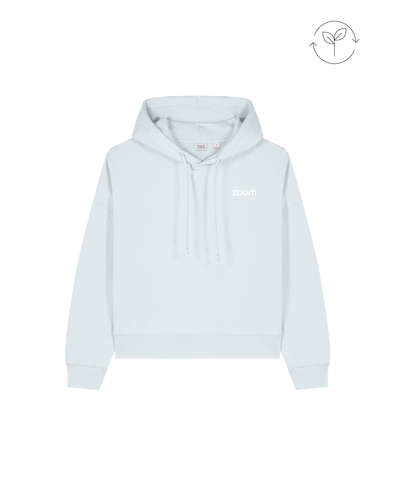 Ladies' Organic Cotton Hoodie - BLUE ICE primary image